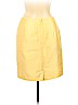 Oscar by Oscar De La Renta 100% Silk Yellow Silk Skirt Size 8 (petite) - photo 2