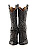 Corral Boots 100% Leather Black Boots Size 5 - photo 2