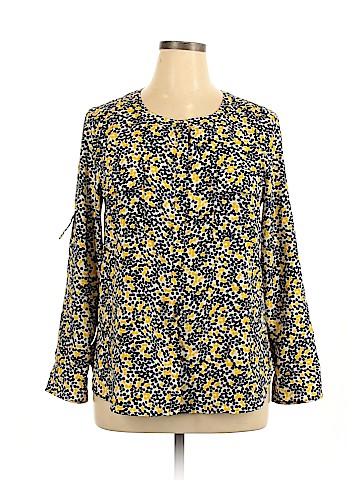 Anne Klein Long Sleeve Blouse (view 1)