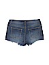 Bebe Floral Blue Denim Shorts Size 14 - photo 2