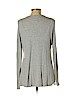 Ma Cherie Maternity Gray Long Sleeve Top Size L - photo 2