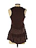 One September 100% Silk Brown Sleeveless Silk Top Size P (petite) - photo 2