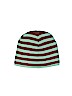 Unbranded 100% Polyester Stripes Green Beanie One size - photo 1