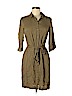 H&M 100% Viscose Green Casual Dress Size 6 - photo 1
