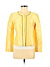 Oscar by Oscar De La Renta 100% Silk Yellow Jacket Size 6 (petite) - photo 1