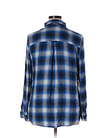 American Eagle Outfitters Long Sleeve Button-Down Shirt (view 2)