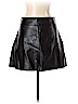 Zara 100% Polyurethane Black Faux Leather Skirt Size L - photo 2