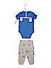 Carter's 100% Cotton Blue Short Sleeve Onesie 6-9 MO / 9 MO - photo 2