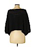 Moth 100% Cotton Black Pullover Sweater Size M - photo 2