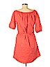 Gap 100% Cotton Orange Casual Dress Size M (petite) - photo 2