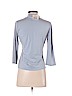 Croft & Barrow Blue 3/4 Sleeve Top Size S (petite) - photo 2