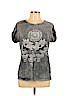 Atmosphere 100% Cotton Gray Short Sleeve T-Shirt Size 12 - photo 1