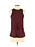 Theory Burgundy Sleeveless Blouse Size P (petite) - photo 1