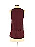 Theory Burgundy Sleeveless Blouse Size P (petite) - photo 2