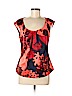 Tahari Red Sleeveless Blouse Size S (petite) - photo 1