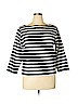 J.Crew 100% Cotton Blue 3/4 Sleeve Top Size XL - photo 1