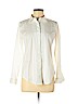 Ann Taylor White Long Sleeve Button-Down Shirt Size M (petite) - photo 1