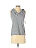 Talbots Blue Sleeveless Blouse Size P (petite) - photo 1