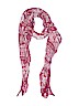 Unbranded Print Burgundy Scarf One size - photo 1