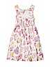 Polly & Friends 100% Cotton Print Ivory Dress Size 7 - photo 2