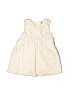 Baby Gap 100% Polyester Polka Dots Ivory Special Occasion Dress Size 12-18 mo - photo 1