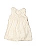 Baby Gap 100% Polyester Polka Dots Ivory Special Occasion Dress Size 12-18 mo - photo 2