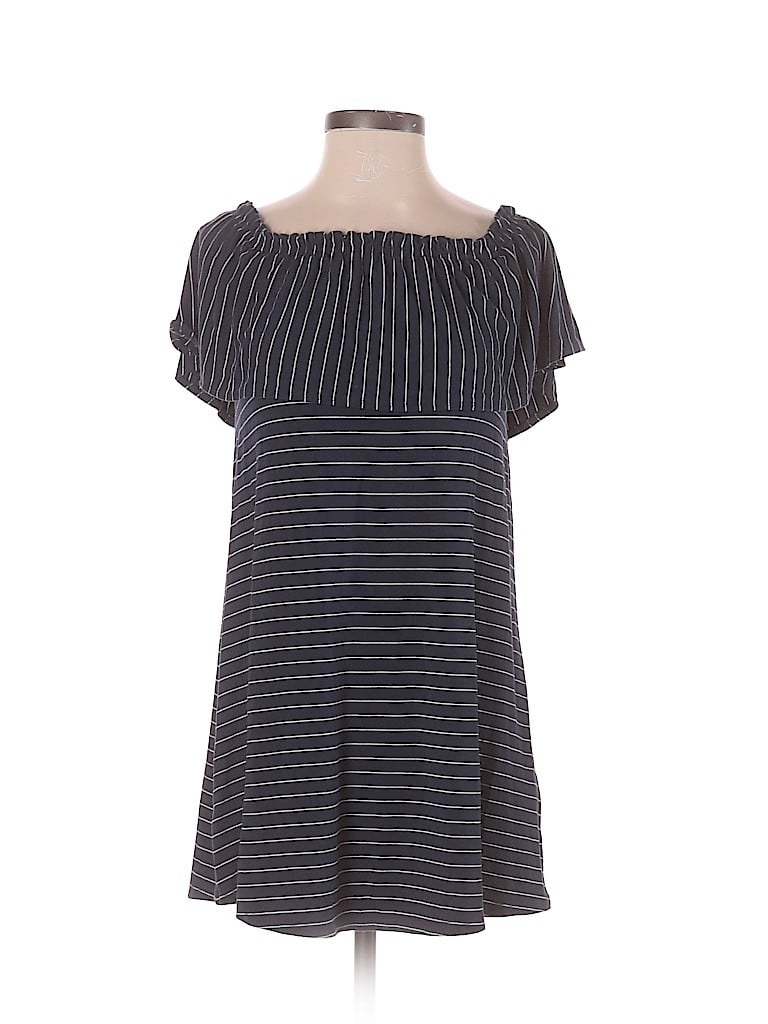 Pre-owned Abercrombie & Fitch Casual Dress In Blue