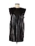 3.1 Phillip Lim 100% Leather Black Casual Dress Size 8 - photo 1