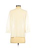 Ann Taylor LOFT Outlet 100% Polyester Ivory 3/4 Sleeve Blouse Size S (petite) - photo 2