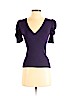 I.N. San Francisco Purple Short Sleeve Top Size S - photo 1