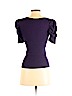 I.N. San Francisco Purple Short Sleeve Top Size S - photo 2