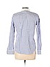 Lauren by Ralph Lauren 100% Cotton Blue Long Sleeve Button-Down Shirt Size 10 (petite) - photo 2