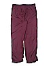 PLACE Sport 100% Polyester Burgundy Track Pants Size 10 - 12 - photo 2