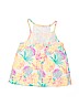 OshKosh B'gosh 100% Cotton Print Orange Sleeveless Top Size 6/6X - photo 2
