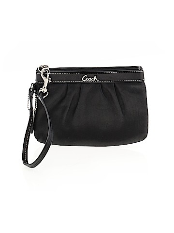 Coach Factory Leather Wristlet (view 1)