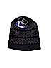 Assorted Brands Print Black Beanie One size - photo 1
