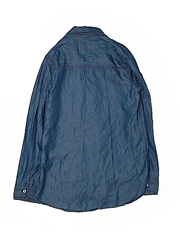 Justice Long Sleeve Button-Down Shirt (view 2)