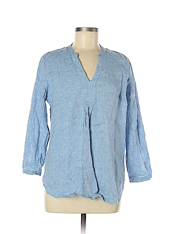L.L.Bean 3/4 Sleeve Blouse (view 1)