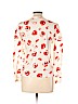 Proenza Schouler 100% Cotton Ivory Long Sleeve T-Shirt Size M - photo 2