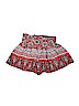 Zoe & Rose band of gypsies 100% Polyester Print Red Shorts Size 8 - photo 1