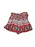 Zoe & Rose band of gypsies 100% Polyester Print Red Shorts Size 8 - photo 2
