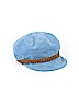 AUGUST 100% Cotton Solid Blue Hat One size - photo 1