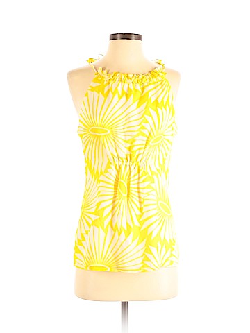 Trina Turk Sleeveless Silk Top (view 1)