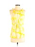 Trina Turk 100% Silk Yellow Sleeveless Silk Top Size S - photo 1