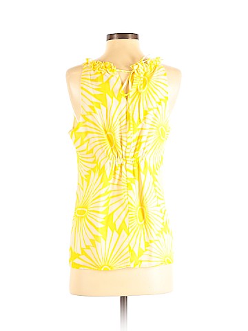 Trina Turk Sleeveless Silk Top (view 2)