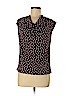 Ann Taylor Factory Burgundy Sleeveless Top Size M (petite) - photo 1