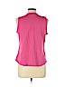 Liz Claiborne Pink Sleeveless Blouse Size L (petite) - photo 2