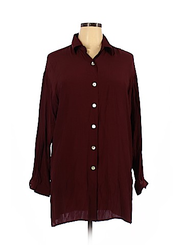 Karen Kane Long Sleeve Blouse (view 1)