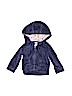 Carter's Solid Blue Zip Up Hoodie 9-12 MO / 12 MO - photo 1