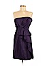Cynthia Steffe 100% Silk Purple Cocktail Dress Size 8 - photo 1